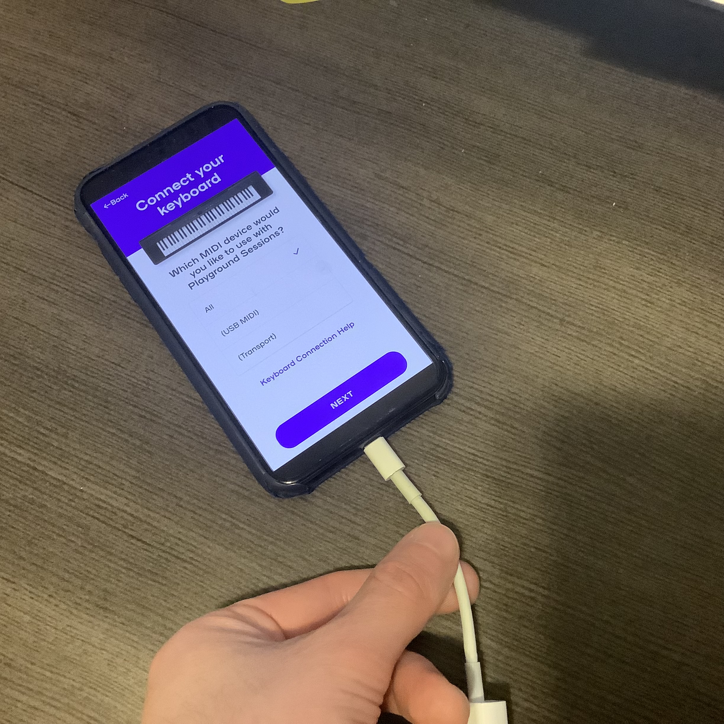 How do I connect my keyboard to my iPhone? – Playground Sessions Support